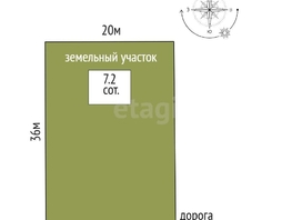 Продается Участок ИЖС Дружбы народов ул, 7.2  сот., 1945000 рублей