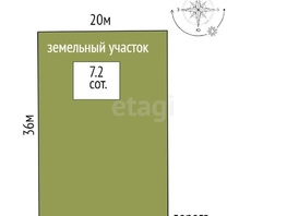 Продается Участок ИЖС Дружбы народов ул, 7.2  сот., 1945000 рублей