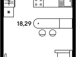 Продается Студия ЖК Малина Парк, дом 1, 24.18  м², 4750000 рублей