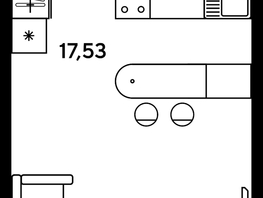 Продается Студия ЖК Малина Парк, дом 1, 24.01  м², 5290000 рублей