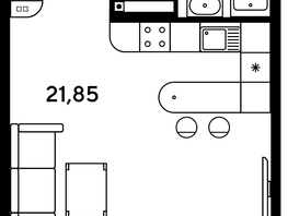 Продается Студия ЖК Малина Парк, дом 1, 29.07  м², 5650000 рублей