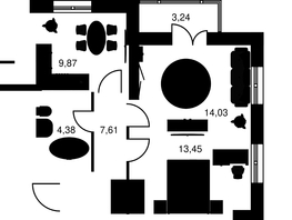 Продается 2-комнатная квартира ЖК Культура, дом 2, 52.75  м², 8840000 рублей