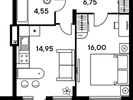 Продается Студия ЖК Сезоны, 31.55  м², 4233200 рублей