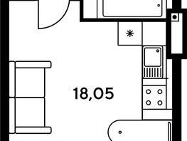 Продается Студия ЖК Сезоны, 30.35  м², 3840000 рублей