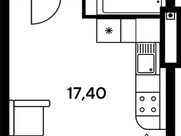 Продается Студия ЖК Сезоны, 29.2  м², 3690000 рублей