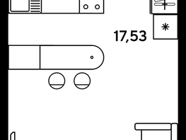 Продается Студия ЖК Малина Парк, дом 1, 24.13  м², 4010000 рублей