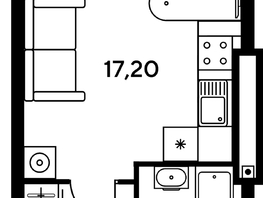 Продается Студия ЖК Сезоны, 33.6  м², 4544800 рублей