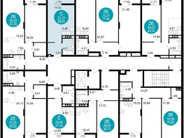 Продается 1-комнатная квартира ЖК 1799, литера 2.1, 28.94  м², 7356548 рублей