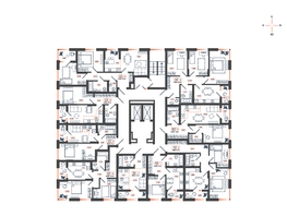 Продается 1-комнатная квартира ЖК Темп, дом 2, 31.03  м², 3437860 рублей