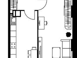 Продается 1-комнатная квартира ЖК Гринсайд, 4.1-4.3, 45.03  м², 7740000 рублей