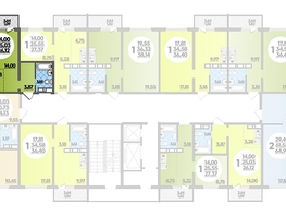 Продается Студия ЖК Суворовский, литера 1, 26.12  м², 3586276 рублей