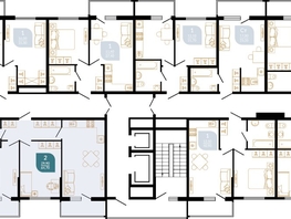 Продается 2-комнатная квартира ЖК Вместе, литера 1, 65.17  м², 13047034 рублей