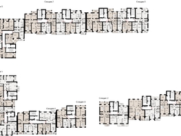 Продается 3-комнатная квартира ЖК Курортный квартал Ривьера, дом 1, 114.37  м², 21730300 рублей