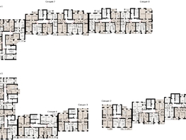 Продается 2-комнатная квартира ЖК Курортный квартал Ривьера, дом 1, 67  м², 12060000 рублей