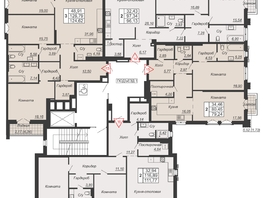 Продается 3-комнатная квартира ЖК Дом-резиденция Собрание, 124.62 м², 85364700 рублей