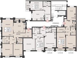 Продается 3-комнатная квартира ЖК Дом-резиденция Собрание, 106.1 м², 39257000 рублей