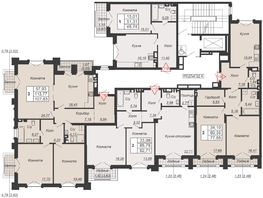 Продается 2-комнатная квартира ЖК Дом-резиденция Собрание, 82.71 м², 47144700 рублей