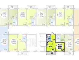 Продается Студия ЖК Платовский, литер 13, 27.52  м², 4089472 рублей