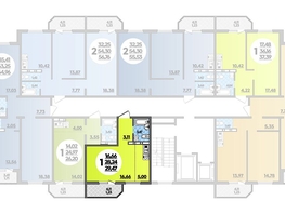 Продается Студия ЖК Суворовский, литера 23, 29.47  м², 4028549 рублей