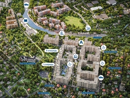 Продается 2-комнатная квартира  Курортный квартал Ривьера, I оч, 63.64  м&sup2;, 12486200 рублей