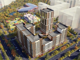 Продается 1-комнатная квартира ЖК Smartpolet (Полёт), литер 3.2, 33.2 м², 5595860 рублей