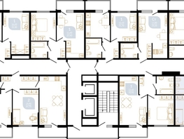 Продается 3-комнатная квартира ЖК Вместе, литера 1, 77.58 м², 12037272 рублей