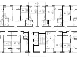 Продается 1-комнатная квартира ЖК Флора, литера 2.1, 37.4 м², 5834400 рублей