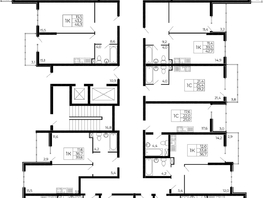 Продается 1-комнатная квартира ЖК Западные Аллеи, литера 5.2, 40.6 м², 6171200 рублей