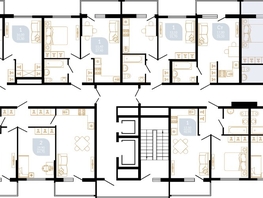 Продается 3-комнатная квартира ЖК Вместе, литера 1, 85.33 м², 13732036 рублей