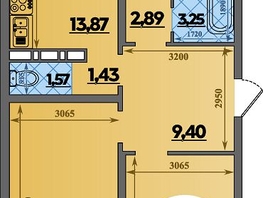 Продается 3-комнатная квартира ЖК Суворовский, литера 5, 81.79 м², 8793195 рублей