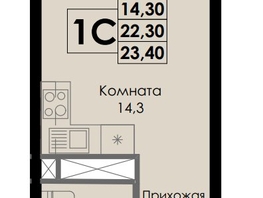 Продается Студия ЖК Botanika (Ботаника), дом 1, 23.4  м², 4937400 рублей