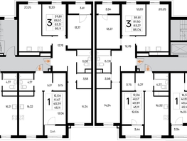 Продается 3-комнатная квартира ЖК Новый Судак, 1 этап, 85.04  м&sup2;, 16242640 рублей