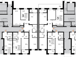 Продается 3-комнатная квартира ЖК Новый Судак, 1 этап, 99.67  м&sup2;, 18837630 рублей