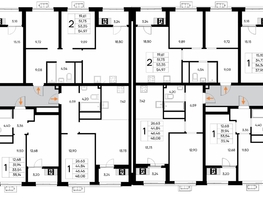 Продается 1-комнатная квартира ЖК Новый Судак, 1 этап, 35.71  м&sup2;, 8106170 рублей