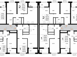 Продается 1-комнатная квартира ЖК Новый Судак, 1 этап, 35.71  м&sup2;, 7891910 рублей
