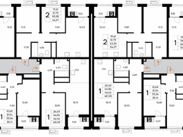 Продается 1-комнатная квартира ЖК Новый Судак, 1 этап, 37.95  м&sup2;, 8538750 рублей