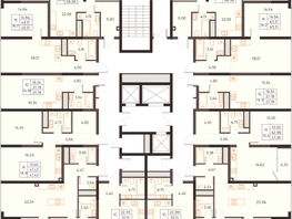 Продается 2-комнатная квартира ЖК Западный проспект 82, Афина, 58.98  м&sup2;, 25728900 рублей