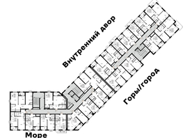 Продается 1-комнатная квартира ЖК Новый Судак, 1 этап, 48.08  м&sup2;, 10241040 рублей