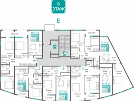 Продается 2-комнатная квартира ЖК Барбарис, 62.4  м&sup2;, 9994296 рублей