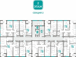 Продается 2-комнатная квартира ЖК Видный, 68.5  м&sup2;, 13984917 рублей