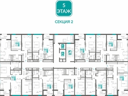 Продается 2-комнатная квартира ЖК Видный, 66.94  м&sup2;, 14163124 рублей