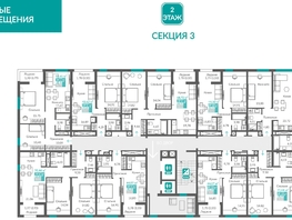 Продается 2-комнатная квартира ЖК Видный, 66.95  м&sup2;, 14302410 рублей