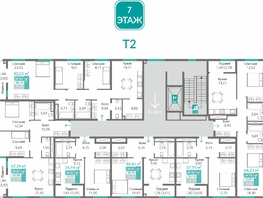 Продается 2-комнатная квартира ЖК Благо, 60.88  м&sup2;, 9083862 рублей