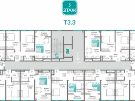 Продается 1-комнатная квартира ЖК Благо, 38.97  м&sup2;, 6101100 рублей