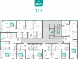 Продается 2-комнатная квартира ЖК Благо, 63.81  м&sup2;, 9283773 рублей