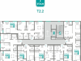 Продается 1-комнатная квартира ЖК Благо, 36.14  м&sup2;, 5664939 рублей