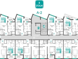 Продается 2-комнатная квартира ЖК Подсолнух, 63.23  м&sup2;, 10127233 рублей