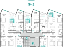 Продается 1-комнатная квартира ЖК Подсолнух, 43.02  м&sup2;, 7444181 рублей