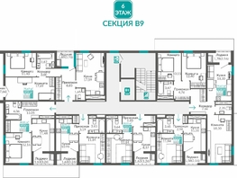 Продается 2-комнатная квартира ЖК Горизонты 3, 69.75  м&sup2;, 9611550 рублей