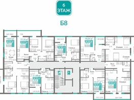 Продается 1-комнатная квартира ЖК Горизонты 2 , 34.35  м&sup2;, 6054188 рублей